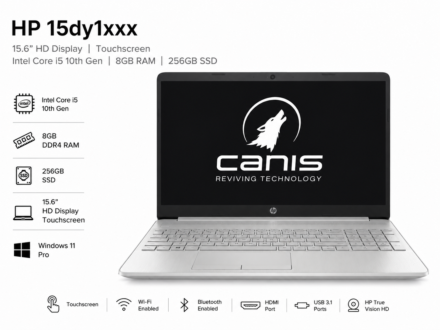 HP LAPTOP 15-dy1xxx